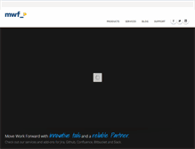 Tablet Screenshot of moveworkforward.com
